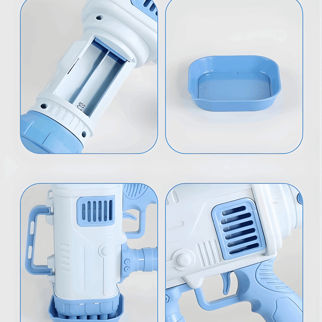Bubble Gun Toy – Big Size, 32 Holes