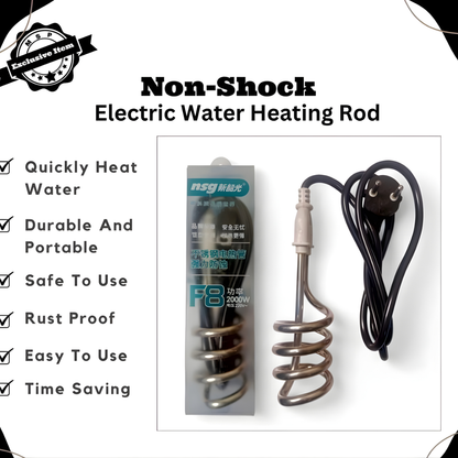 ter New Sale NSG F8 2000W Stainless Steel Electric Water Heating Coil – Durable, Fast & Safe Water Heater | High-Quality Immersion Rod for Home & Daily Use