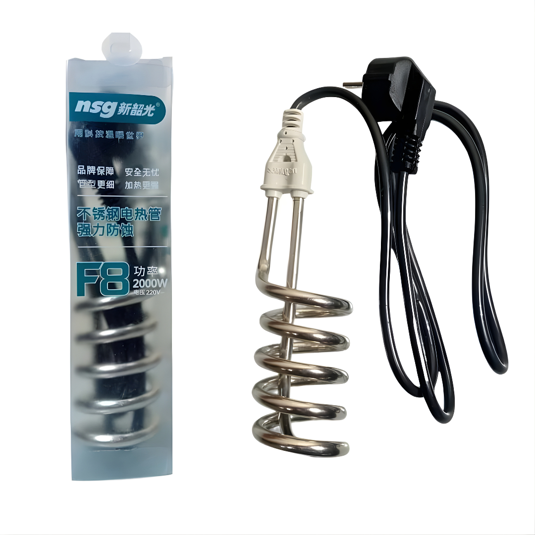 ter New Sale NSG F8 2000W Stainless Steel Electric Water Heating Coil – Durable, Fast & Safe Water Heater | High-Quality Immersion Rod for Home & Daily Use