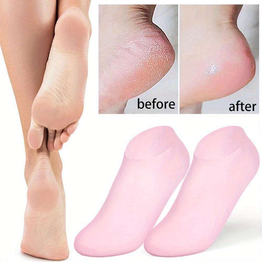 Silicone Moisturizing Gel Heel Socks